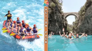 Köprülü Kanyon'da Rafting Turu | EXTRA PAKET! | 14 KM Rafting, Canyoning ve Zipline! | Antalya'nın Her Yerinden Servis | Memnuniyet Garantili!