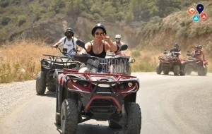 Alanya'da 4x4 ATV Safari Turu | Toros Dağlarının Eteklerinde 18KM Dev Parkur | Yüzme Molalı