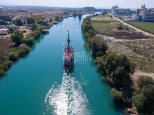 Manavgat Nehrinde Tekne Turu | Şelale, Osmanlı Camii ve Pazar Yeri Gezisi | Gezi, Eğlence ve Alışveriş