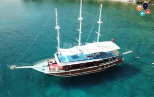 Kemer Relax Tekne Turu | Tüm Gün Süren Koylar Turu | Kleopatra, Phaselis, Cennet ve Korsan Koyları | Memnuniyet Grantili